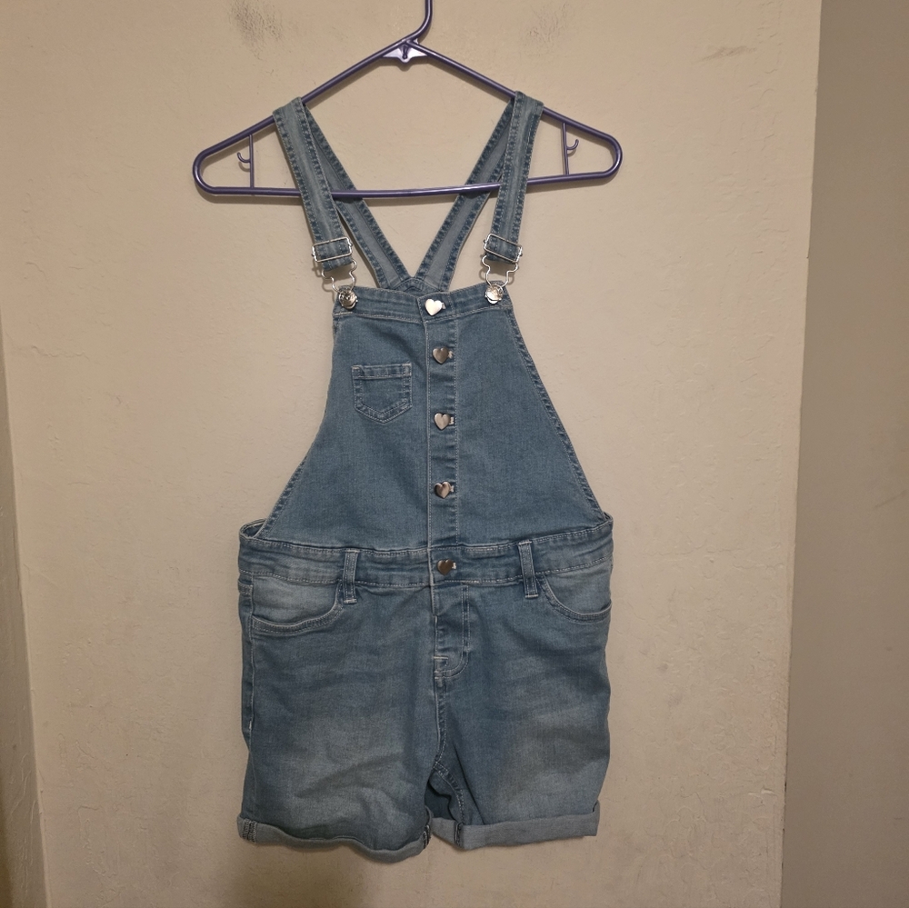 Vigoss Light Blue Denim Jean Overalls Size XL